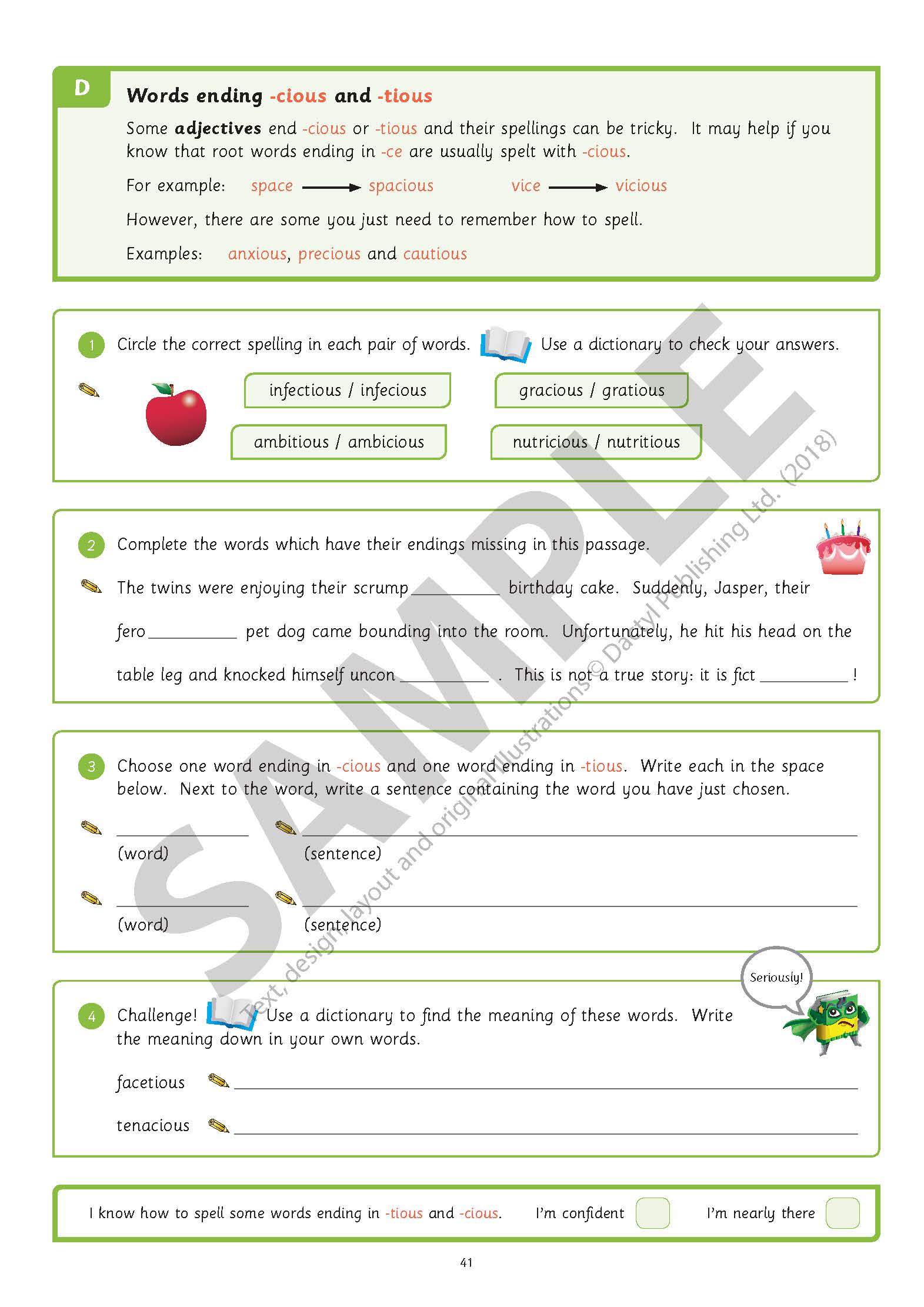 English Grammar Punctuation And Spelling Dactyl Publishing